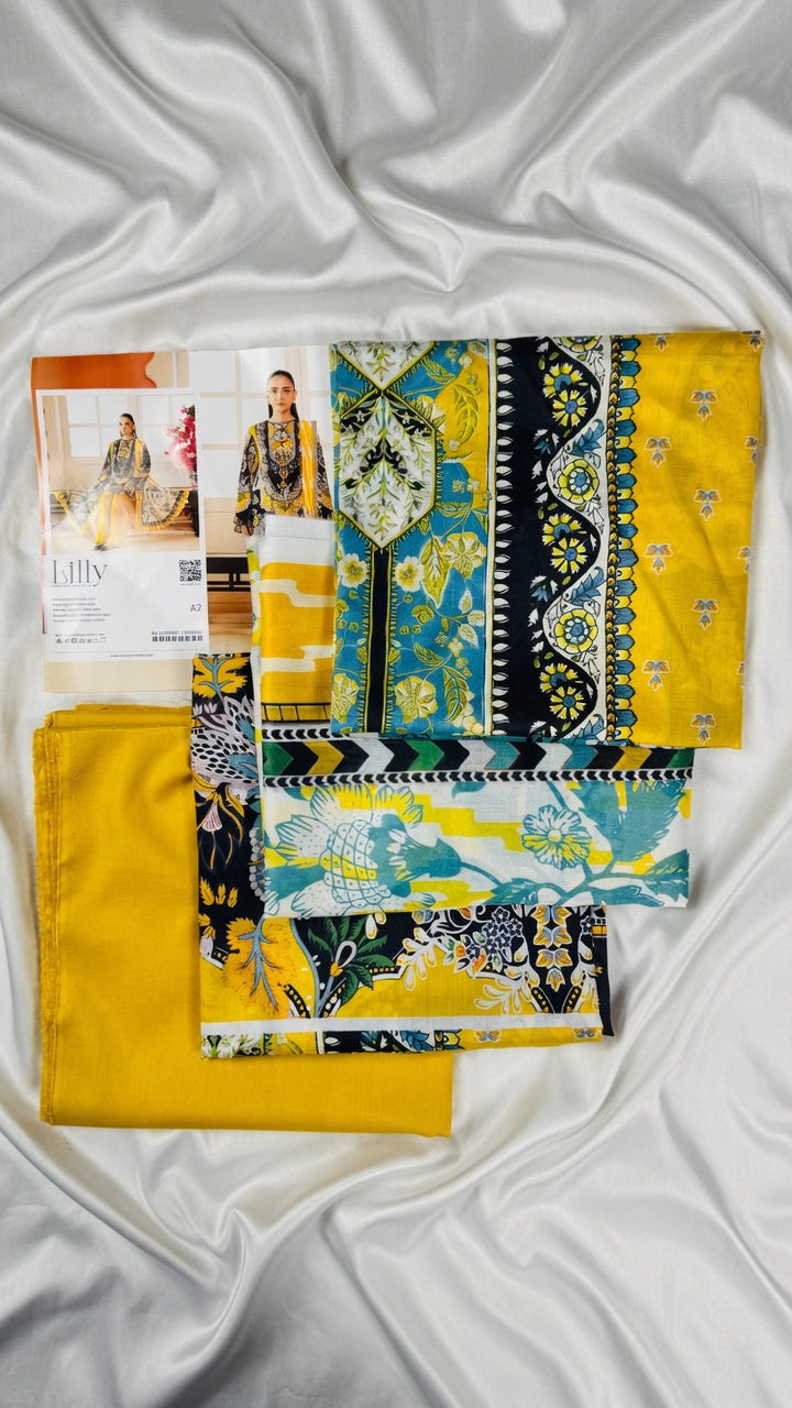 3 piece unstitched