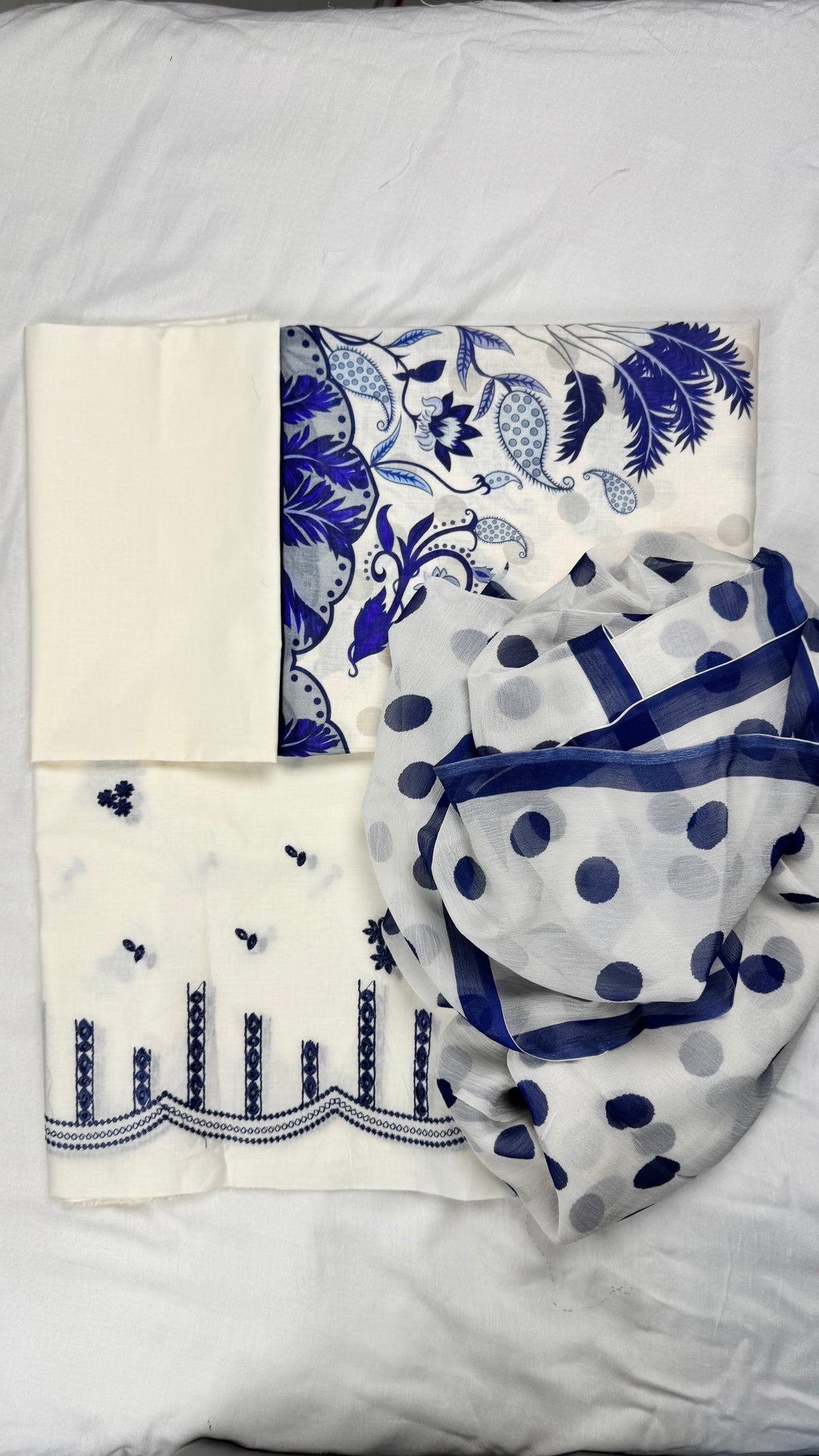 3 piece unstitched