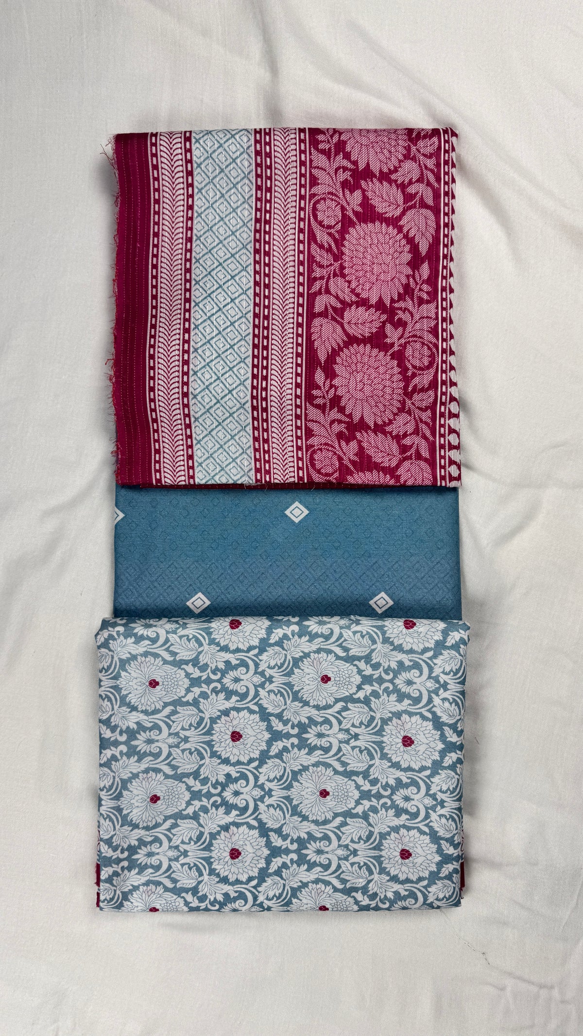 3 piece unstitched