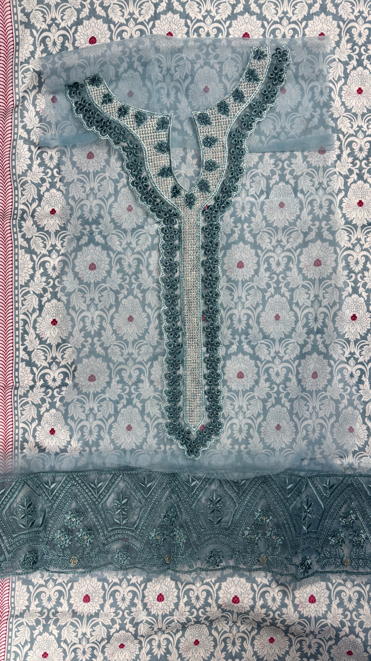 3 piece unstitched