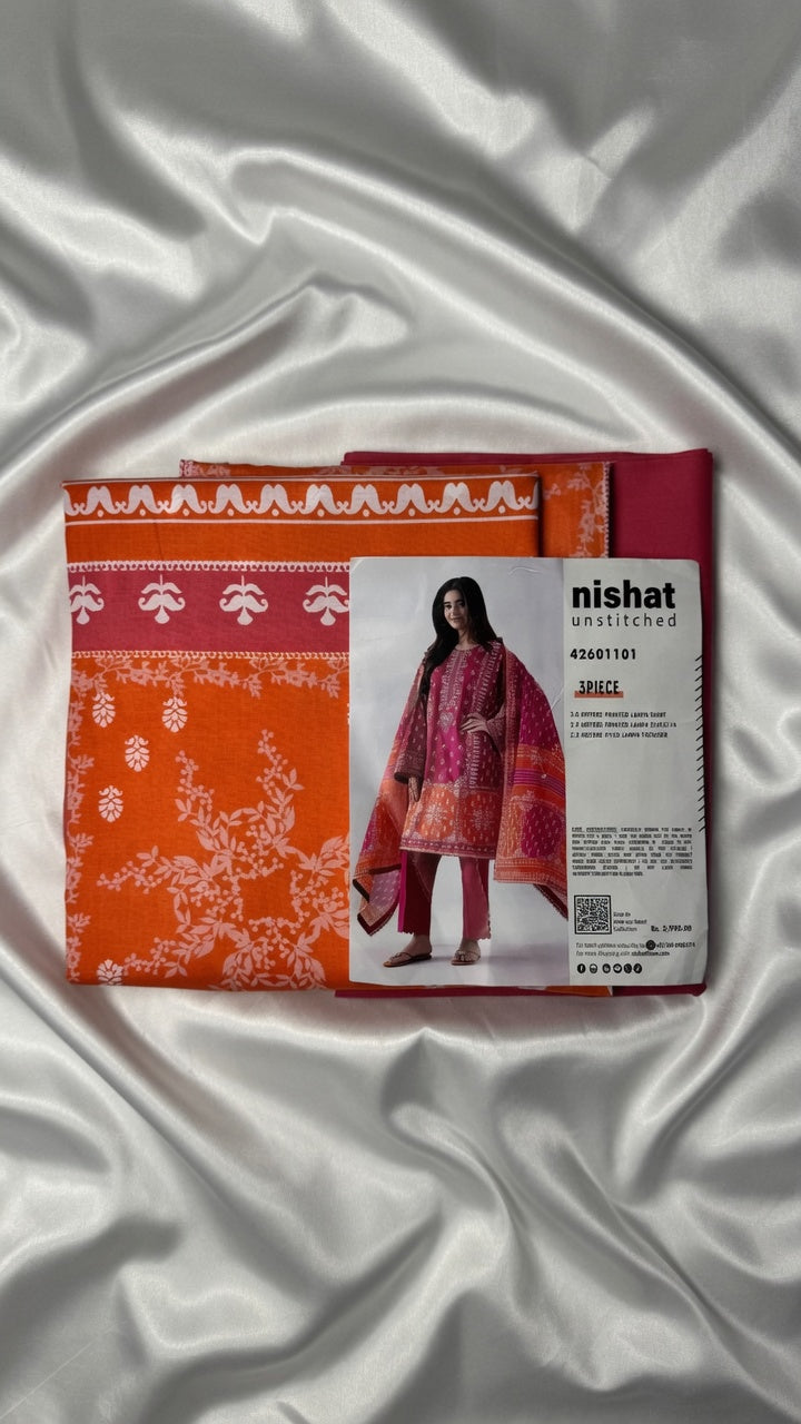 3 piece unstitched