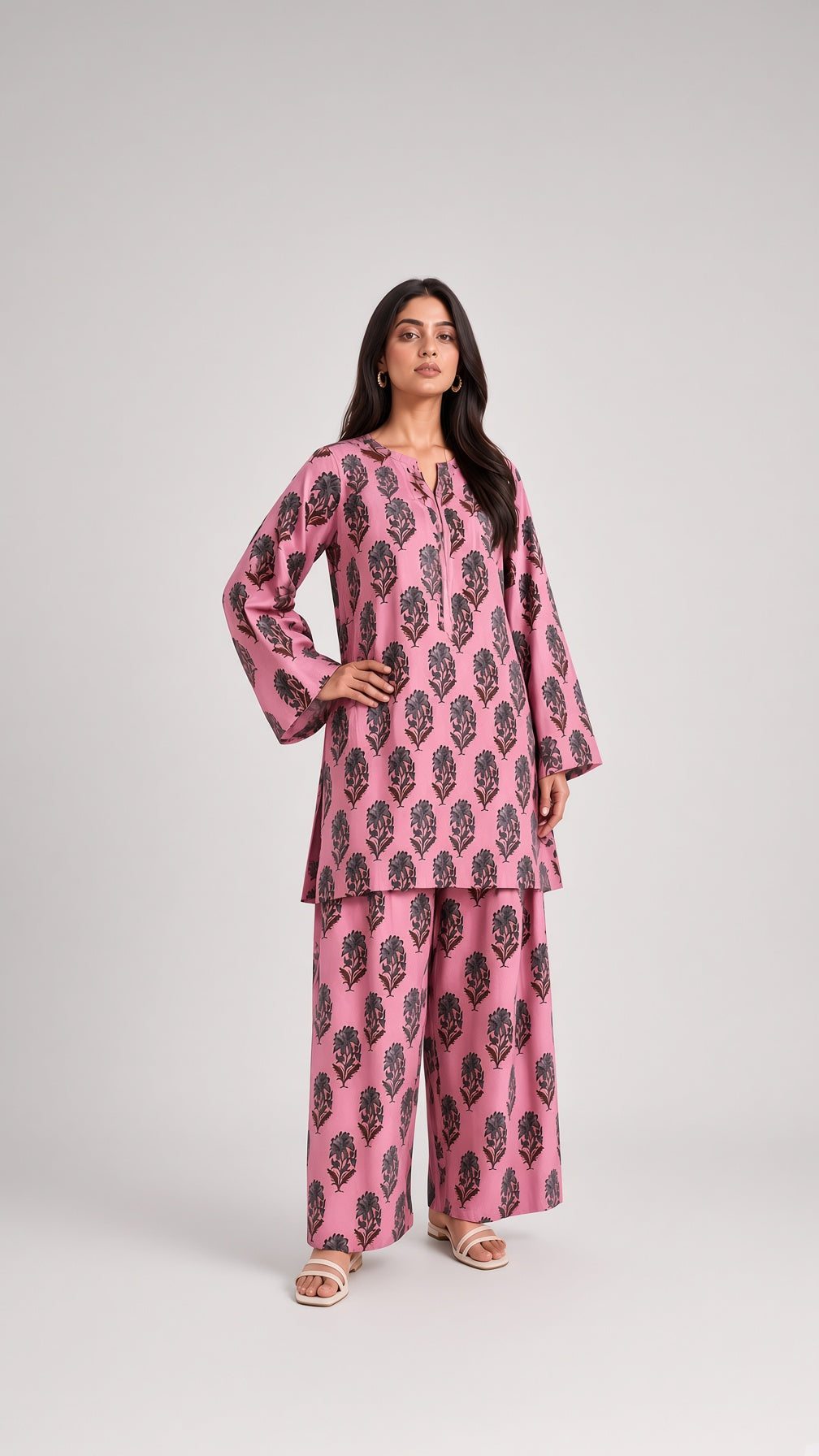 2 piece unstitched
