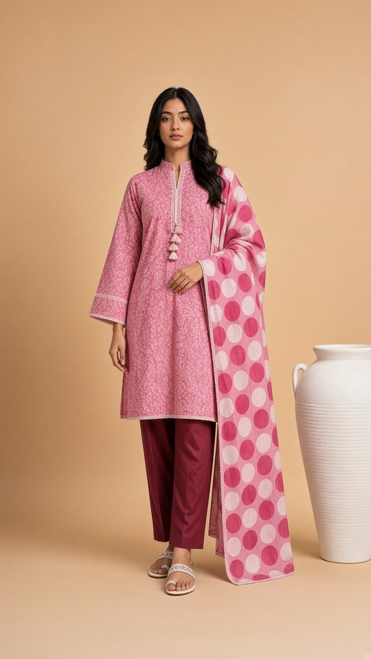 2 piece unstitched